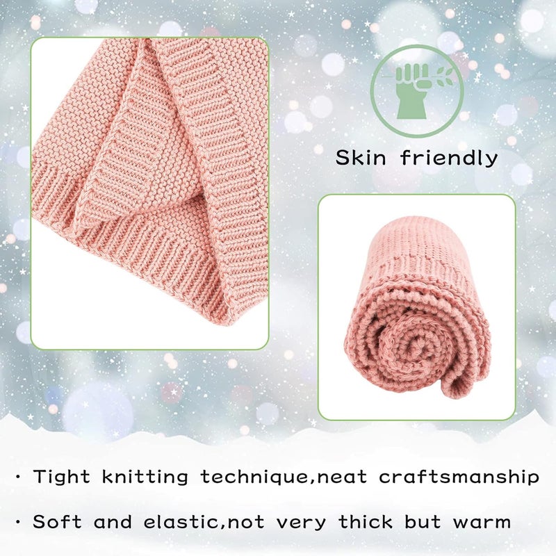 Peecabe Baby Boys Knitted Scarves Warm Toddler Girl Infinity Scarf Kids Soft Chunky Neck Warmer for Fall Winter - Image 3