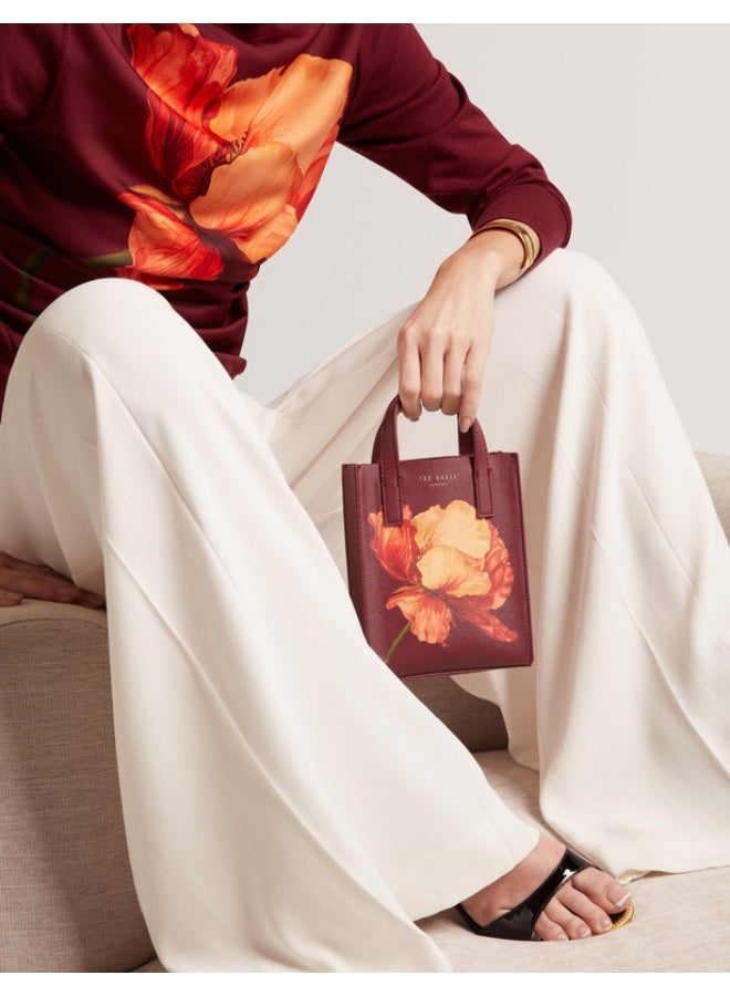 Ted Baker حقيبة أيقونية صغيرة مزخرفة بالزهور - Image 2