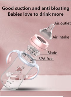 ULHYC Baby bottle, newborn bottle,Baby Feeding Bottom Set 300ml  - Image 5