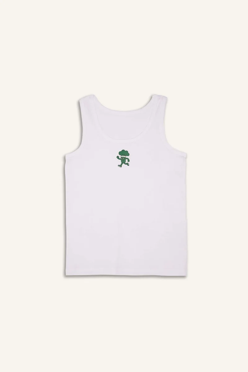 DeFacto Boy Food Print 5 Piece Undershirts