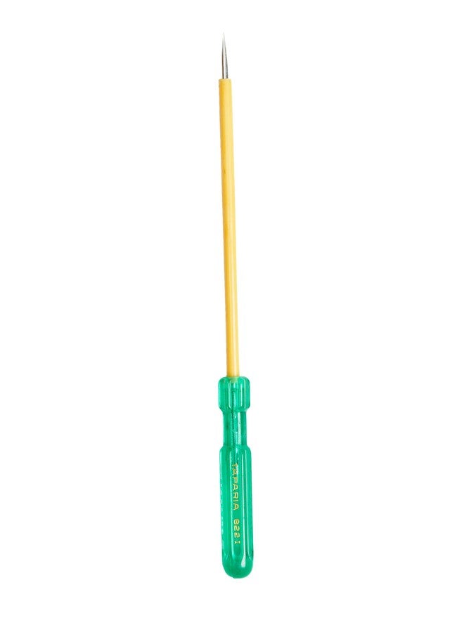 Taparia 822 I Steel (3.5 x 0.5mm) Insulated Screw Driver (Green and Yellow)