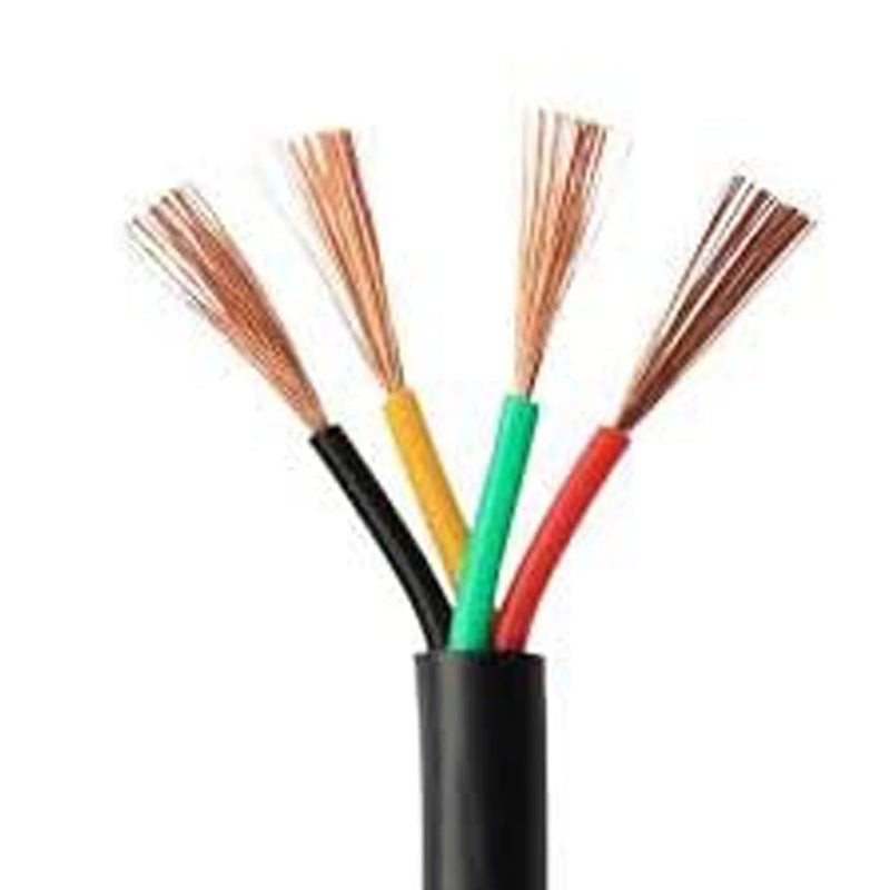 ELECTRRIUS كابل كهربائي مرن من النحاس 25 مم 4 نواة PVC مع علامة ISI بطول 15 متر للاستخدام المنزلي والصناعي - Image 1