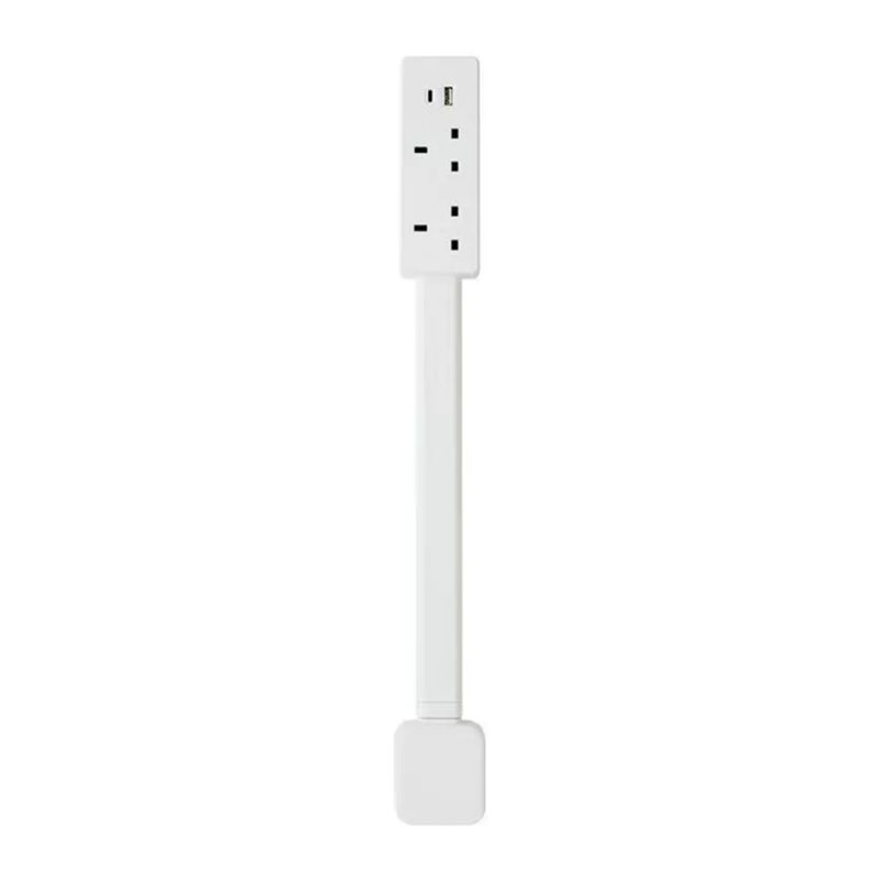 مداخل طاقة ممتدة
تصل إلى المداخل التي يصعب الوصول إليها
تتضمن مداخل USB-A، USB-C ومدخلين تيارًا مترددًا (AC)
يبلغ الطول الممتد حوالي 49.5 - 71.5 سم أو 19.49 - 28.15 بوصة
قابل للدوران بزاوية 180 درجة
للاستخدام خلف الأريكة، طاولات النوم، المكاتب إلخ
مقارنة بريطانية - Image 2