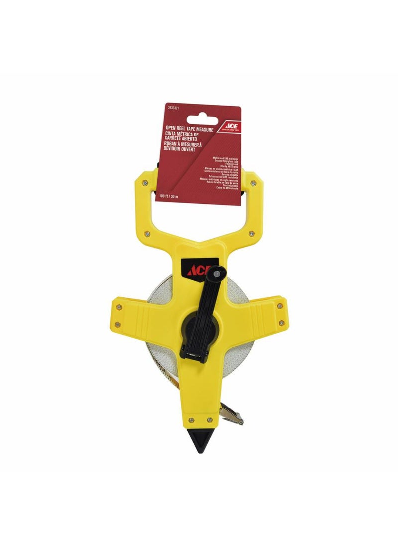 ACE Open Reel Tape Measure 30 M X 15mm