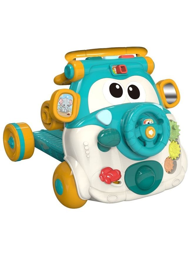 NKX Baby Learning Trolley Walker With Early Education Activity Center With Light And Music For Babies And Toddlers - Image 2