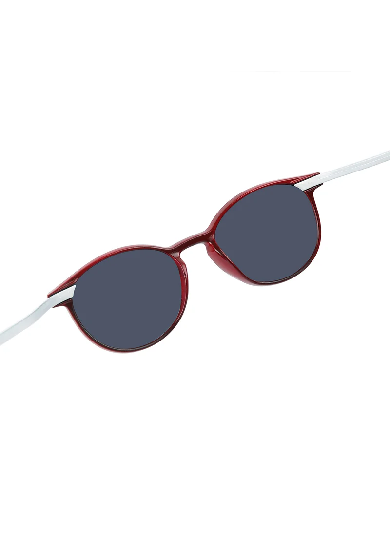 Woggles Stylish Red & White Wayfarer Kids Sunglasses