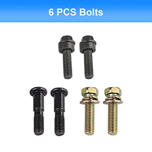 WMPHE Tailgate Hardware Rebuild Kit Compatible with 1999-2006 Chevy Silverado Fleetside GMC Sierra Pickup. Tailgate Handle Bezel Latch and Cables Rods, OEM 15228539,15997911,15921948, 5921949 - Image 5