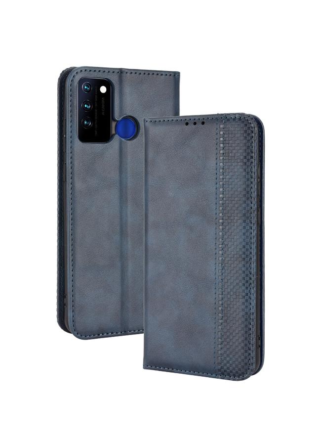 Zaboon Case For BLU G71 Magnetic Buckle Retro Crazy Horse Leather Phone Case - Image 1