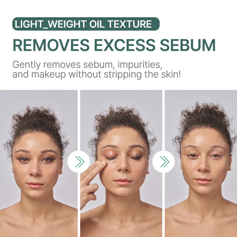 Illiyoon زيت تنظيف عميق لطيف من إيللييون | منظف وجه خفيف الوزن بزيت جوز الهند و AHA/BHA لإزالة المكياج، خالي من العطور، لإزالة الدهون والرؤوس السوداء، العناية بالبشرة الكورية، 8.45 أونصة سائلة. - Image 5