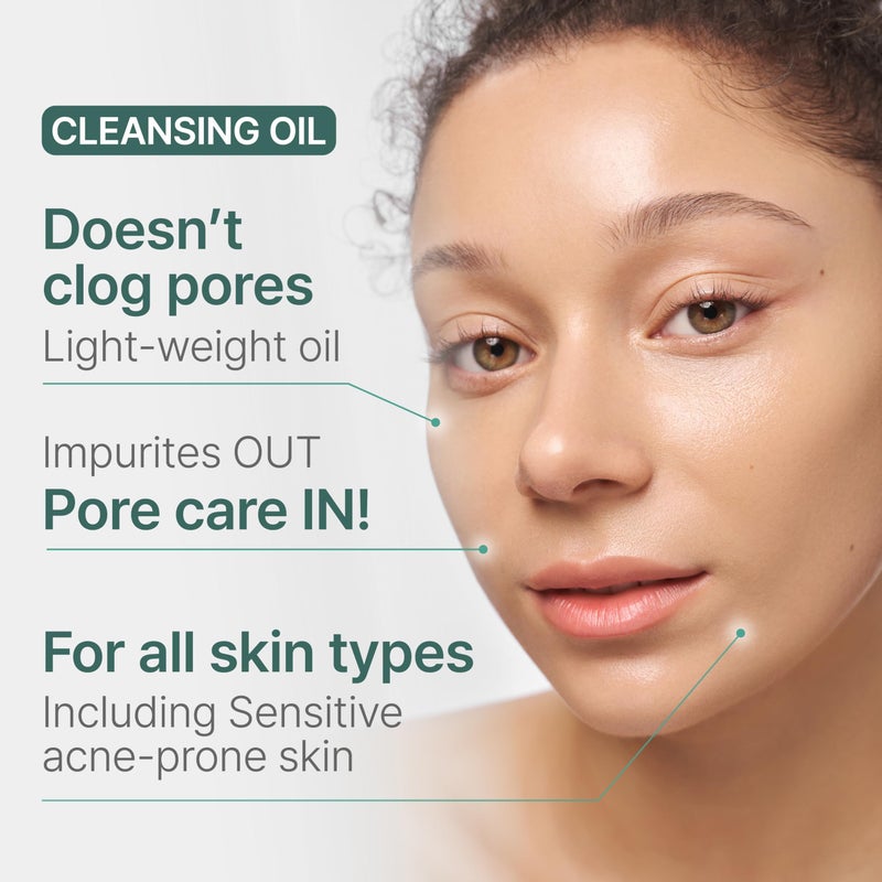 Illiyoon زيت تنظيف عميق لطيف من إيللييون | منظف وجه خفيف الوزن بزيت جوز الهند و AHA/BHA لإزالة المكياج، خالي من العطور، لإزالة الدهون والرؤوس السوداء، العناية بالبشرة الكورية، 8.45 أونصة سائلة. - Image 2