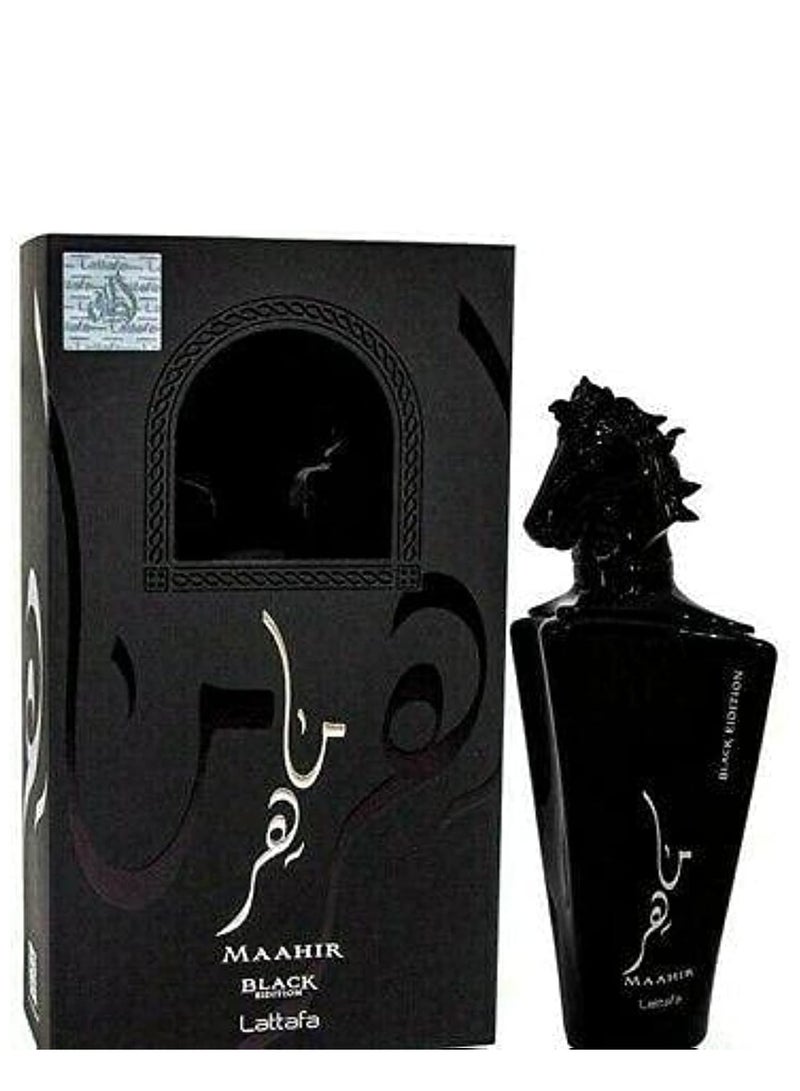 لطافة عطر لطافة ماهر بلاك أو دو برفيوم للرجال والنساء 100 مل - Image 3