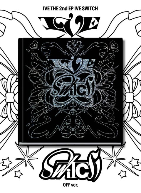 IVE 2nd Studio Album Ive Switch Off Version Kpop Music CD with Photobook Photocard and Heart Card