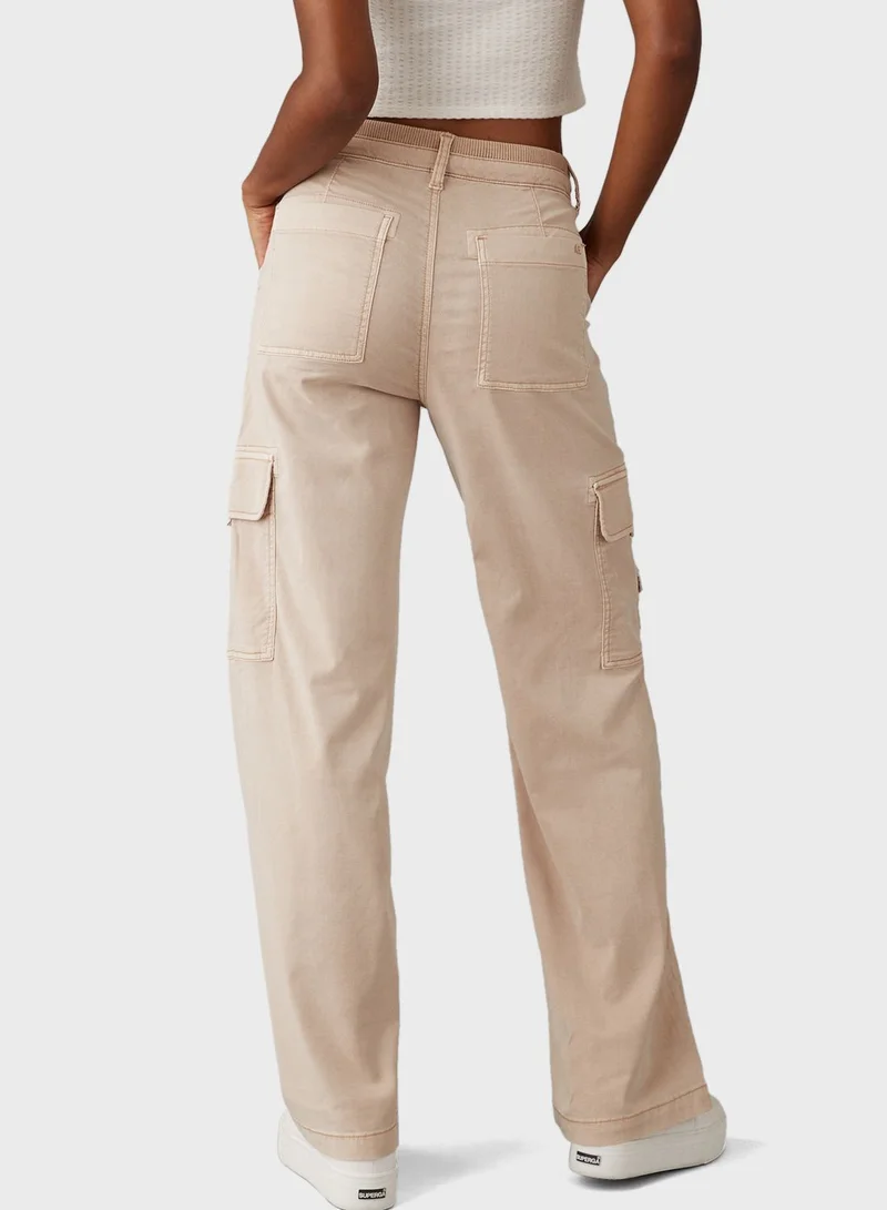 امريكان ايجل High Waist Cargo Pants