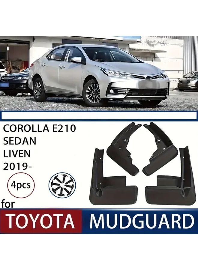 حاجز رذاذ السيارة الأمامي والخلفي لتويوتا كورولا ليفين 2019 2020 2021 2022 - Image 1