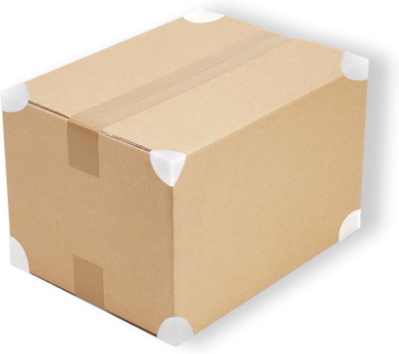 Antrader Shipping Box Corner Protectors50Pcs Packaging Edge Protectors Corner Protector PP Plastic Packaging Edge Protectors for Box Shipping14 L x 14 W x 14 H - Image 5