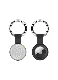 Airtag Case Metal Key Ring with Tough Case for Apple Airtag cover - Teardrop Stitches