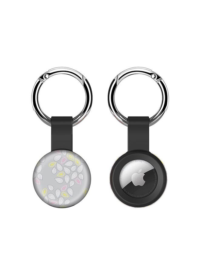 Stylizedd - Airtag Case Metal Key Ring with Tough Case for Apple Airtag cover - Teardrop Stitches - Image 1