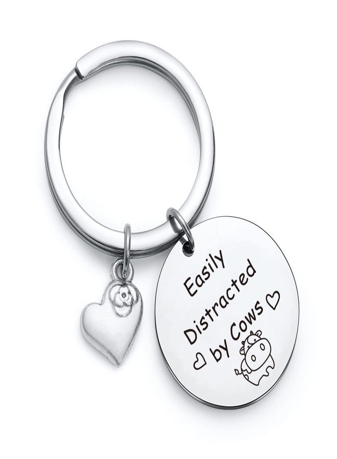 NOTHERS RSZOTW Cattle Lover Lady Expert Whisperer Farmer Mom Keychain Cattle Themed Gift Animal Keychain Cattles Farm Gifts - Image 1