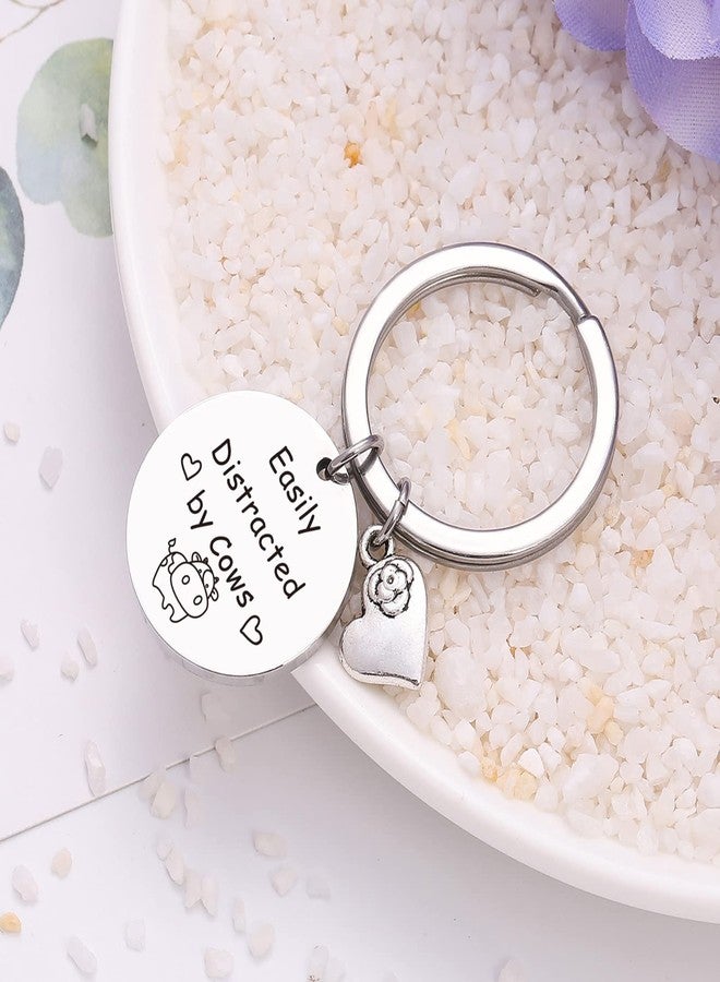 NOTHERS RSZOTW Cattle Lover Lady Expert Whisperer Farmer Mom Keychain Cattle Themed Gift Animal Keychain Cattles Farm Gifts - Image 4