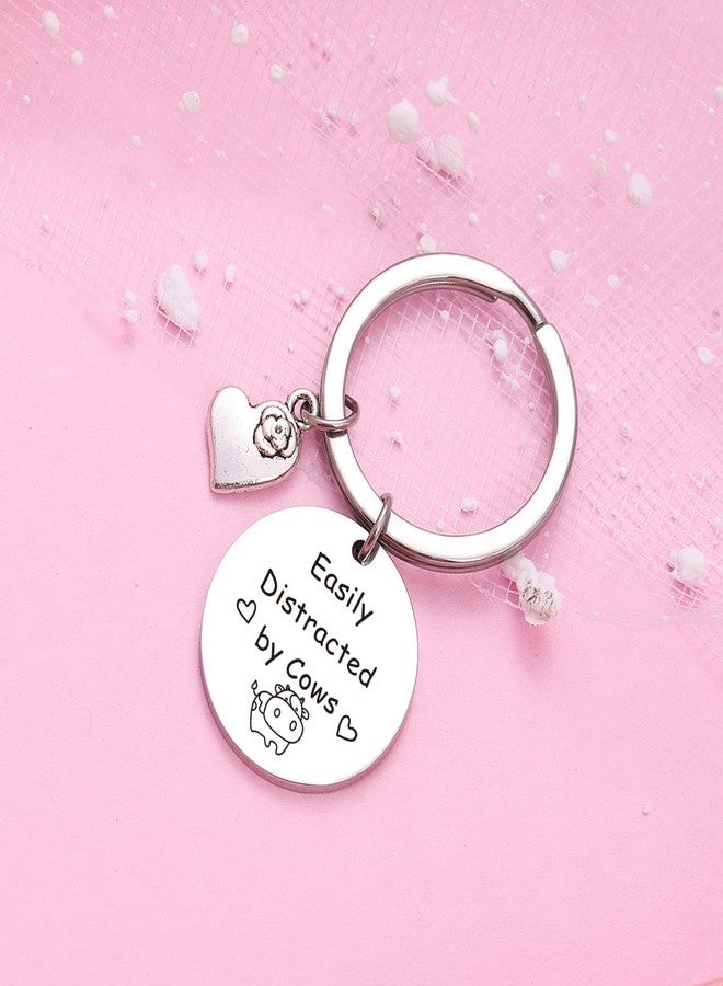 NOTHERS RSZOTW Cattle Lover Lady Expert Whisperer Farmer Mom Keychain Cattle Themed Gift Animal Keychain Cattles Farm Gifts - Image 5