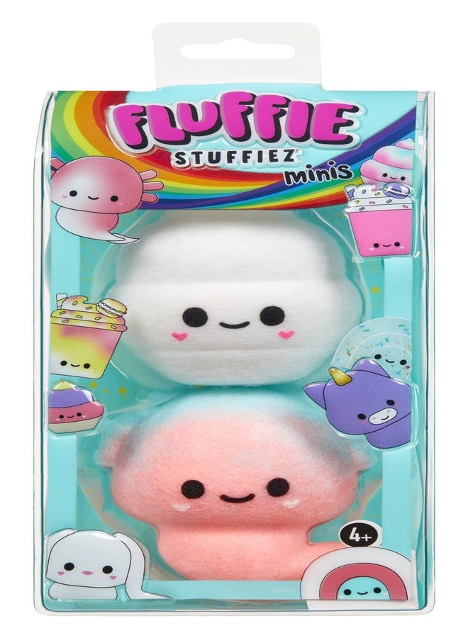 Fluffie Stuffiez Axolotl & Ice Cream Minis Collectible Feature Plush, Surprise Reveal Unboxing Soft and Squishy Tactile Play Fidget DIY - Image 5