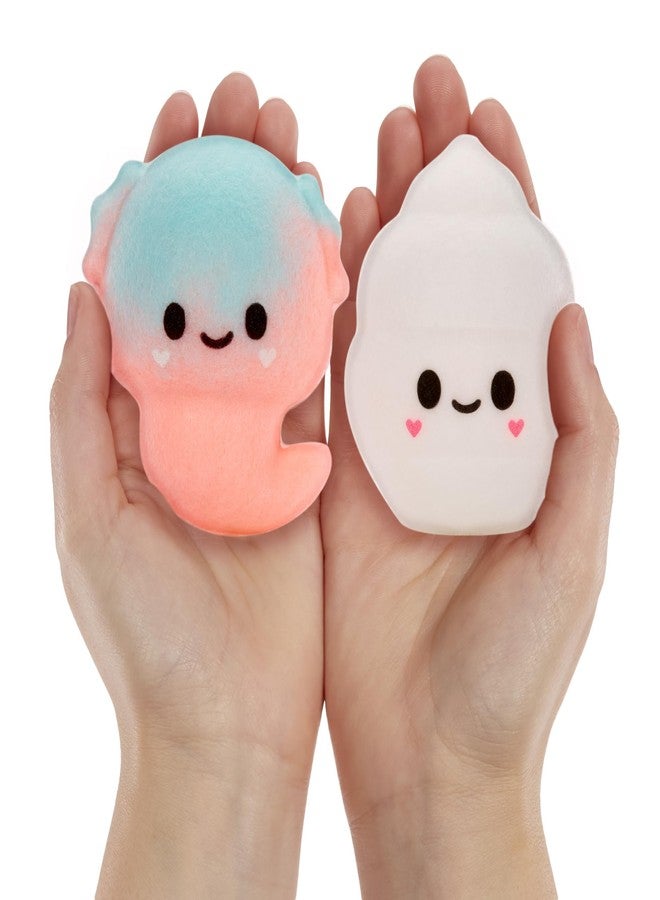 Fluffie Stuffiez Axolotl & Ice Cream Minis Collectible Feature Plush, Surprise Reveal Unboxing Soft and Squishy Tactile Play Fidget DIY - Image 1