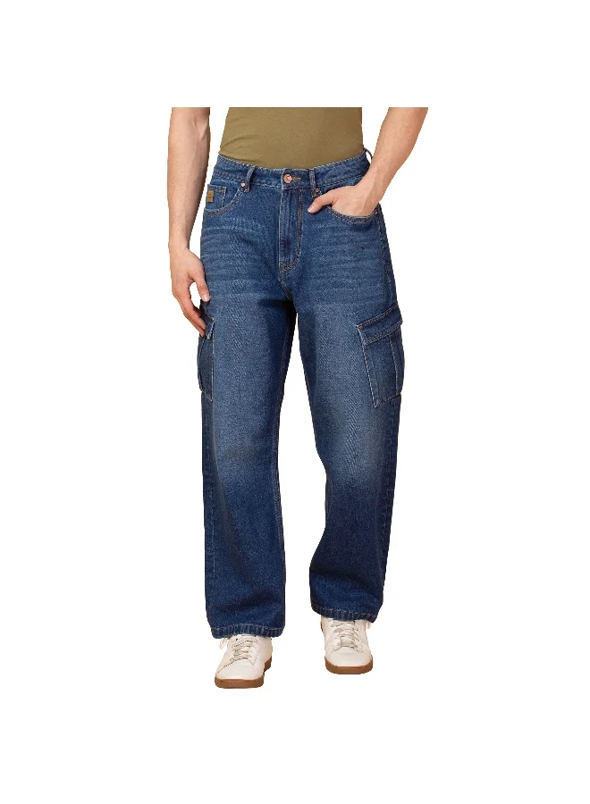 Being Human Mens Dark Tone Anti Fit Denims