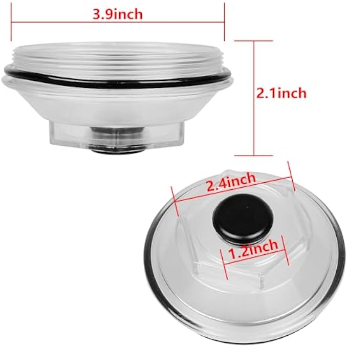 ريحني أغطية غبار حمام الزيت 8 قطع 2136 K7114800 تناسب محاور Dexter 9k10K General Duty محاور 10K HD 12K 15K 40 خيط محور المقطورة سدادات مطاطية ORings استبدال 02103600 01005000 04603200 - Image 5