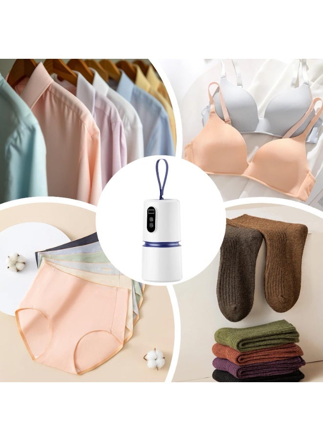 Mini foldable travel clothes dryer, portable clothes dryer, small compact electric dryer, multi-purpose mini clothes dryer for travel, RV, apartments, dormitories and small spaces - Image 3