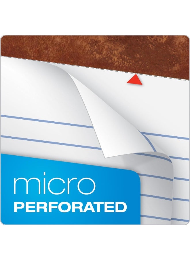 TOPS TOPS 5 x 8 Legal Pads, 12 Pack, The Legal Pad Brand, Narrow Ruled, White Paper, 50 Sheets Per Writing Pad, Made in the USA (7500) - Image 3