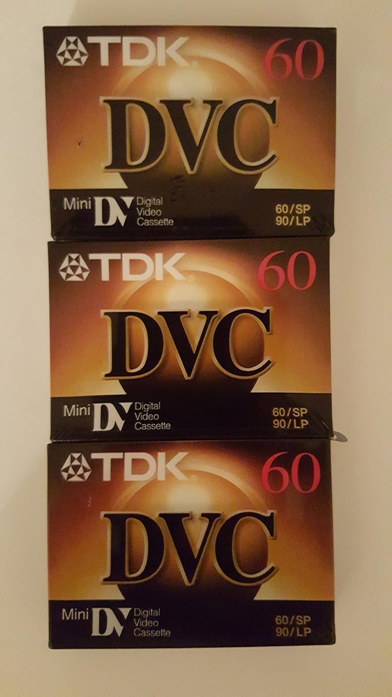 TDK شريط فيديو رقمي مصغر (عبوة 3 شرائط) - Image 3