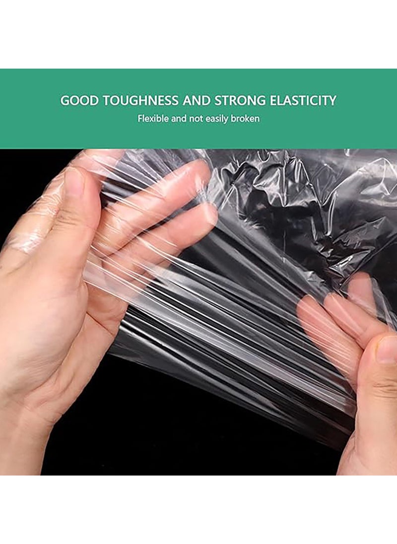 GoodTool - 50 Pack Disposable Waterproof Long Arm Glove with Elastic Cuff Household Cleaning Gloves Thick for Kitchen Dishwashing Food Handling Vegetable Washing Gloves - Image 1