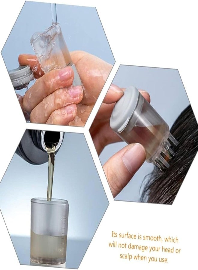 Abhaymart Hair Oil Applicator Comb, Smooth Root Comb Applicator Bottle For Scalp Oil, Anti Hair Loss Lotion Dispenser, Anti-Leak,Scale Control, Salon Care, Oily/Greasy Hair, Transparent 10ml - Image 5