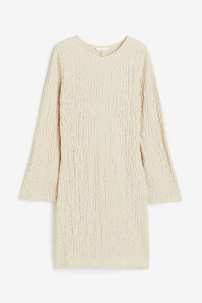 H&M Printed Flared Sleeve Dress