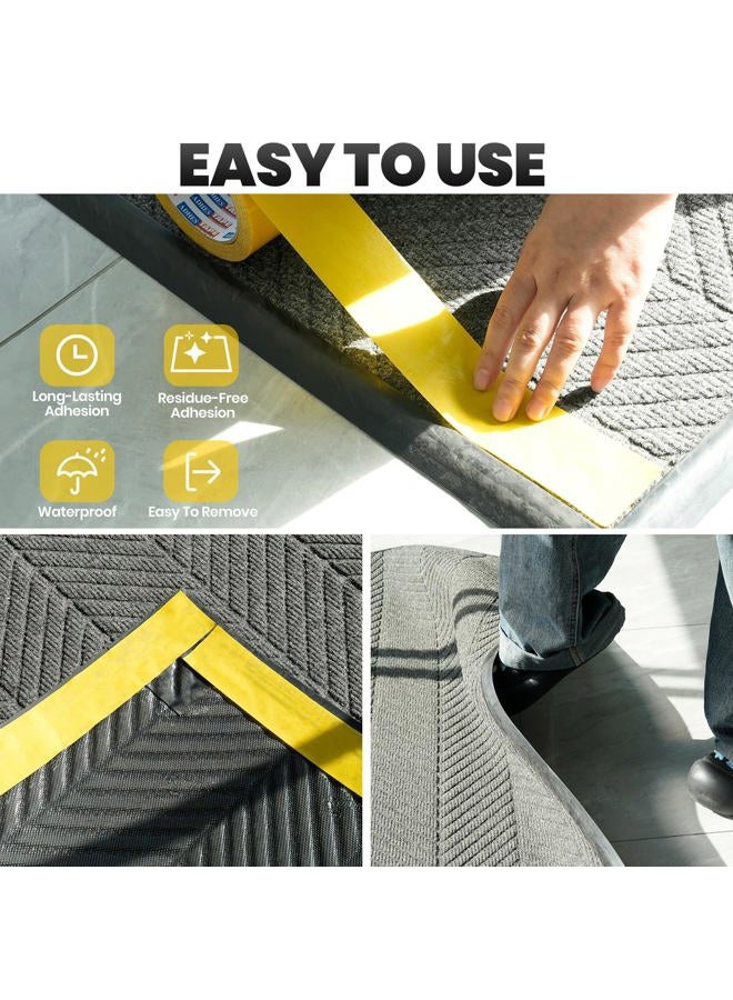 ADHES TAPE PURSUIT OF PERFECTION ADHES Double Sided Carpet Tape for Area Rugs – 2 Inch x 30 Yards x 2 Rolls, Heavy Duty Adhesive, Residue-Free, Rug Grippers for Hardwood Floors, Tile, and Carpeted Surfaces - Image 4