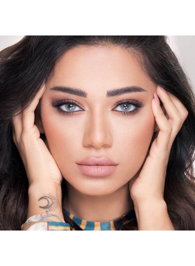 لومينوس عدسات لاصقة ملونة كريستال للاستخدام مرة واحدة لمدة 3 أشهر للرجال والنساء - Image 2