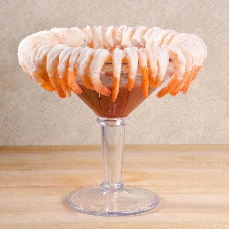 Get G.E.T. Shatterproof Plastic Jumbo Martini Cocktail Glass, BPA Free, 48 Ounce, Clear - Image 2