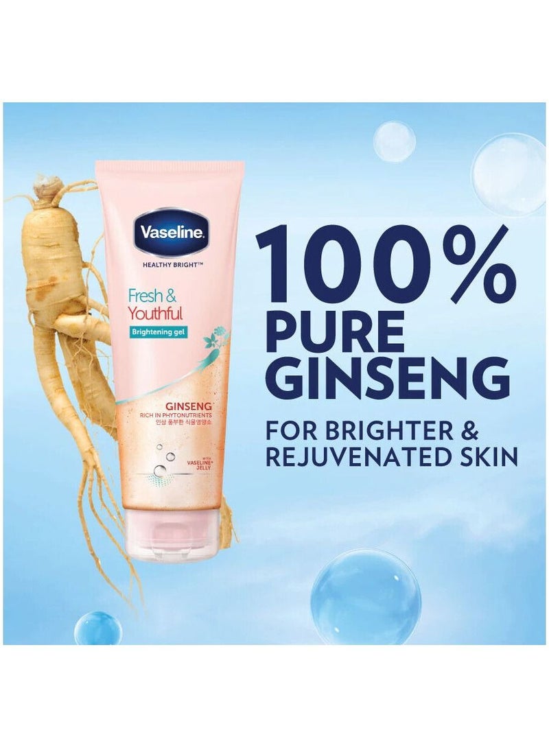 Vaseline Healthy Bright Fresh & Youthful Brightening Gel 180ml - Image 2