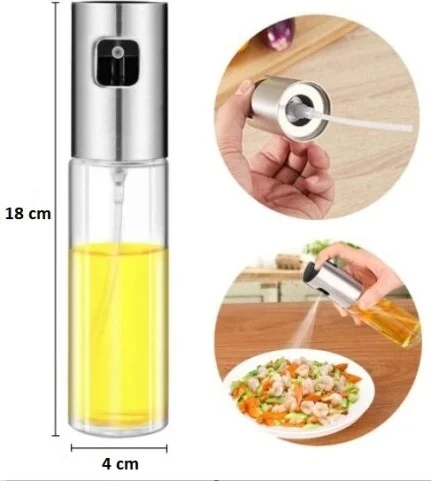 Ttt 100 ml Multi-Purpose Glass Bottle with Spray