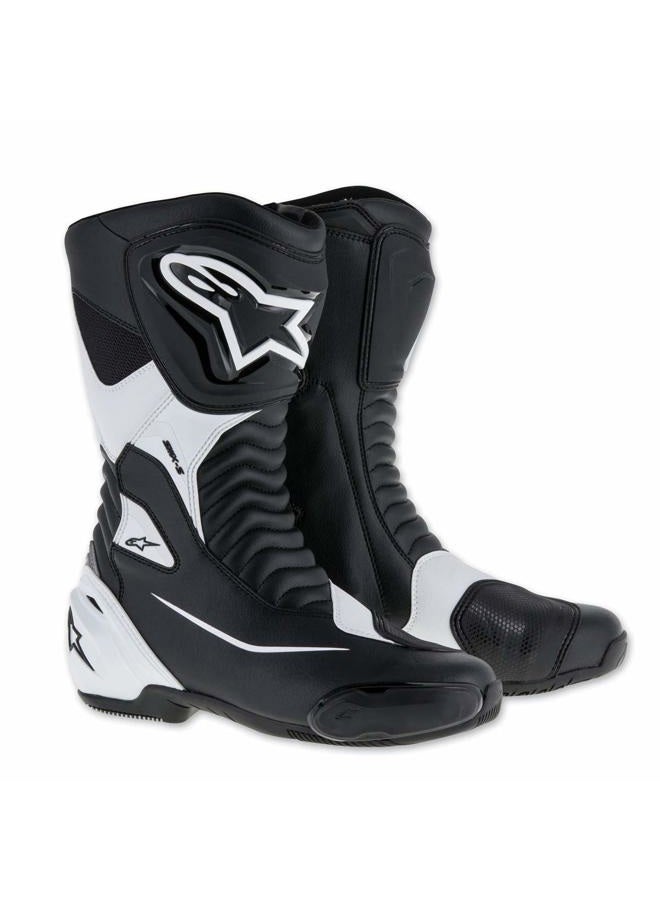 Alpinestars Men's Boots (Black/White, Size 45), 1 Pack - Image 1