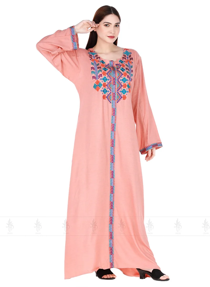 اكسا جلابية IK5046 خوخي