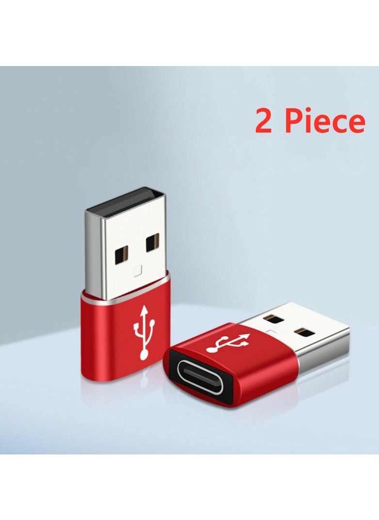 ماركة غير محددة 2 قطعة USB 3.0 نوع C أنثى إلى USB ذكر محول محول موصل  - Image 1