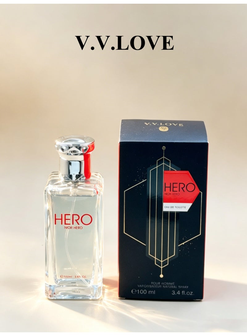 في في لوف HERO/عطر رجالي عطري/100 مل/3.4 أونصة سائلة - Image 1