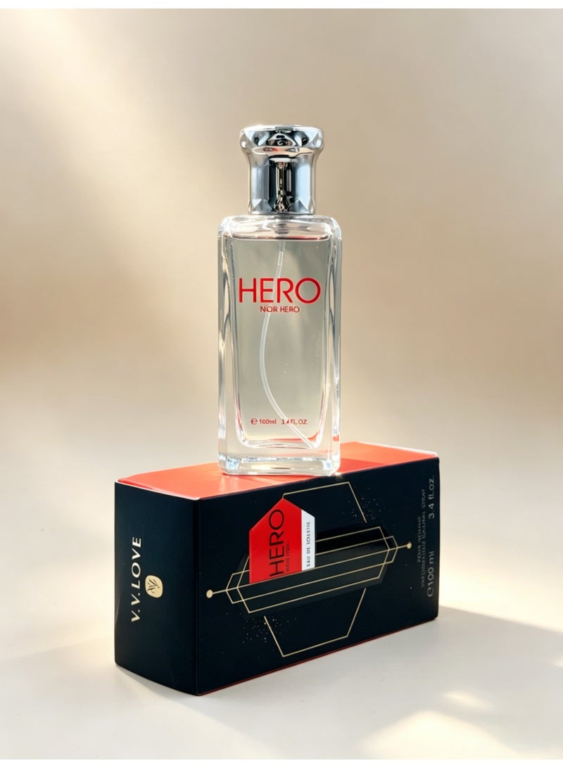 في في لوف HERO/عطر رجالي عطري/100 مل/3.4 أونصة سائلة - Image 4