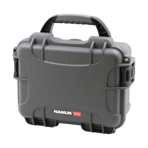 Nanuk 904 Waterproof Hard Case Empty - Graphite - Image 1