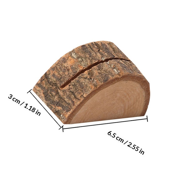 10PCS Wood Base Clip Household Kids Room Bedroom Decoration Photo Clip - Image 2