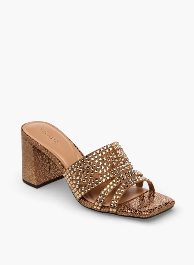 Celeste Women Block Heel Sandals Ramadan Collections
