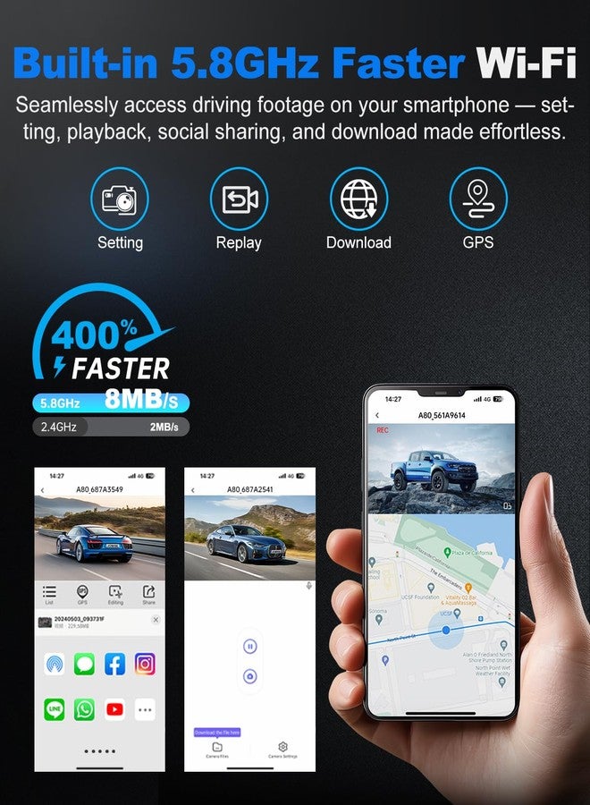 JOMISE A80 Dash Cam - Image 4