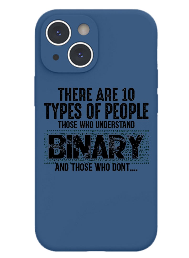 Theodor Protective Slim Fit Case Liquid Silicone Cover with Full Body Protection Anti-Scratch Shockproof Case For iPhone 15 Blue  - Binary copy - Image 1