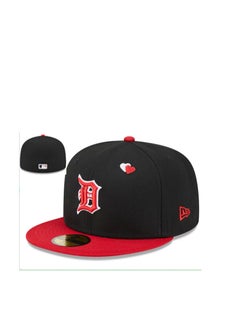 NEW York 3D Embroidered Fitted Baseball Team Cap with Closed Back for Sun Protection